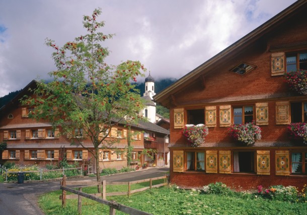     Schoppernau v regiji Bregenzerwald 